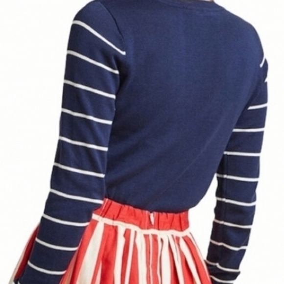 Modcloth crab knit striped sweater - Picture 2 of 3